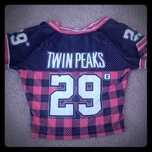 Twin Peaks waitress top Halloween sexy XS